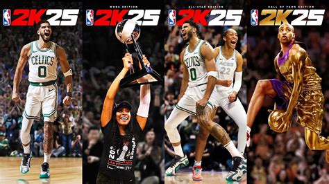 NBA 2K25 COVERS REVEALED FIRST LOOK AT NEW CITY PARK MYCAREER AND