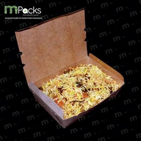 Eco Friendly Food Packaging Mpacks Paper Food Container Manufacturer From Ghaziabad