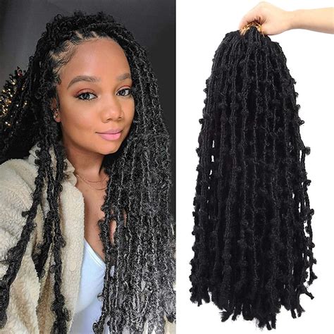 Butterfly Locs Braided Wig Hair Extension With Full Frontal Etsy