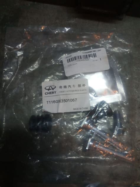 T116GN3501067 Комплект направляющих суппорта переднего CHERY | Запчасти ...