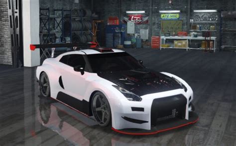 Debadged Nissan Gtr Wide Body Kit Fivem Shop