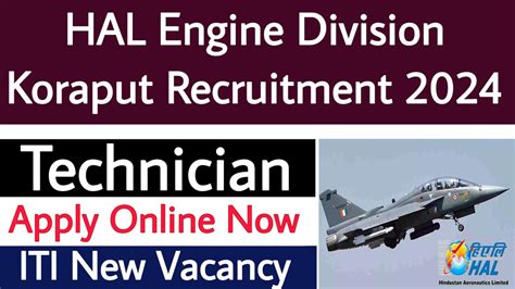 HAL Engine Division Koraput Recruitment 2024 ITI Education