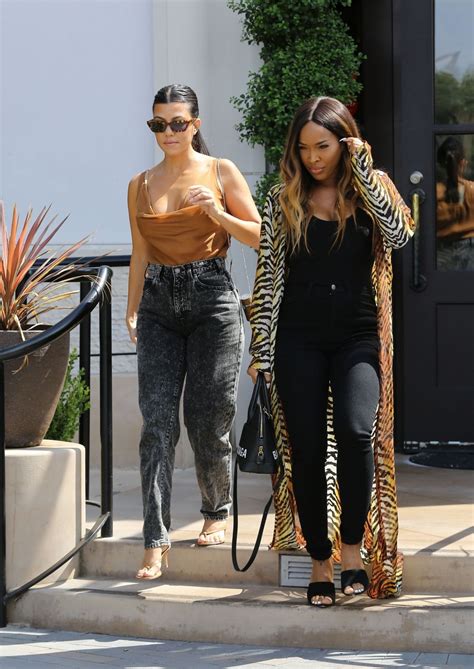 Kourtney Kardashian And Malika Haqq Out For Lunch In Los Angeles 09162019 Hawtcelebs