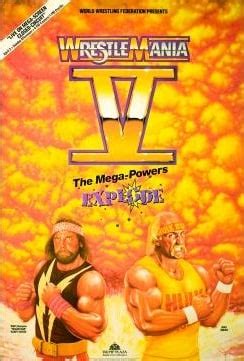 Picture Of Wwe Wrestlemania V The Mega Powers Explode