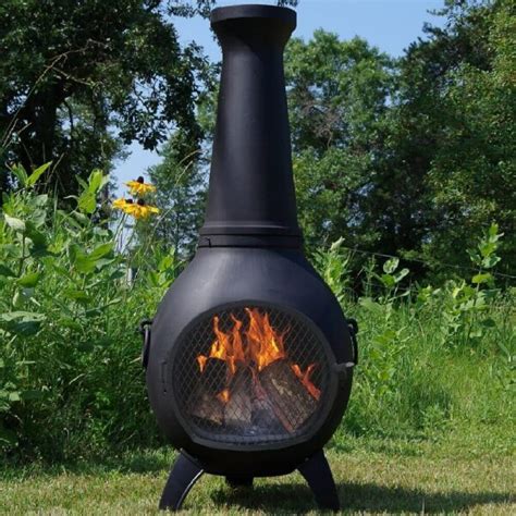 The Prairie Chiminea The Blue Rooster Company