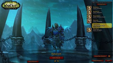 Wow Legion Alpha Level 110 Frost Dk Feral Druid 2v2 Arena