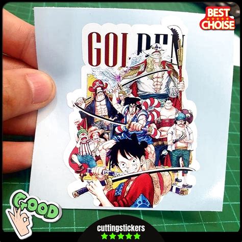 Jual Stiker Sticker Anime One Piece X Cm Shopee Indonesia