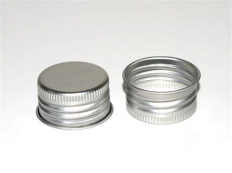 Aluminum Screw Bottle Cap Metal Lid Closure For Cosmetic Bottle