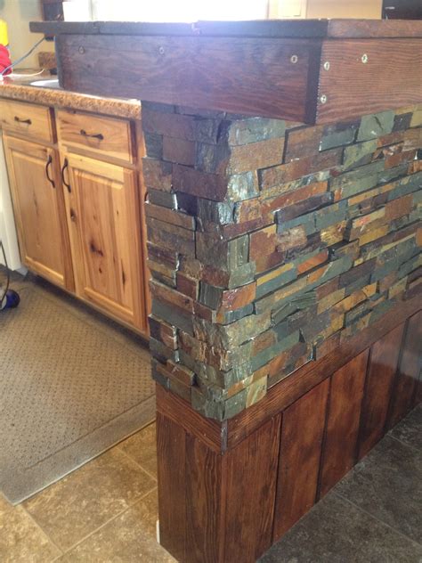 Pins in my life.: How to add stone to your bar