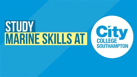 Marine Skills At City College Southampton Youtube