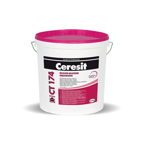 Ceresit Ct Silicat Silicone Render Mm White Kg Render Store