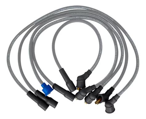 Jgo Cables Bujía Epdm Para Nissan Tsuru Ii 1 6l 4cil 1989