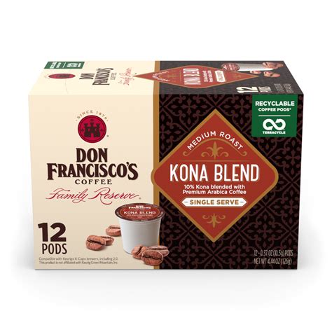 Shop Kona Blend Coffee Pods | Don Francisco's Coffee