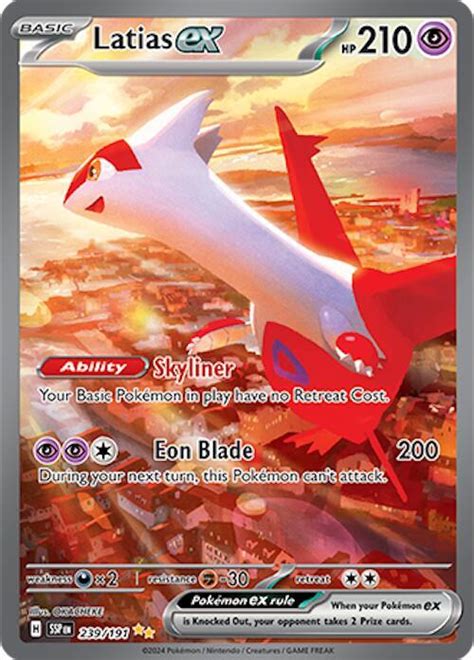 Latias Ex Sv Surging Sparks Pokemon