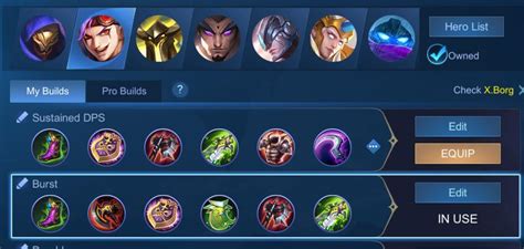 Item Build X Borg Setelah Buff Akan Jadi Fighter Favorit Mlbb Season