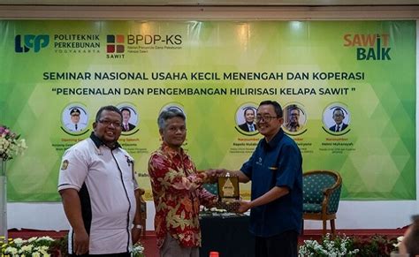 Berita Sawit BPDPKS Sampaikan Kebaikan Sawit Untuk Pengembangan UKM