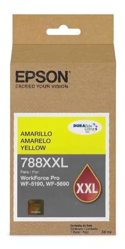 Cartucho amarillo Epson 788xxl Envío gratis