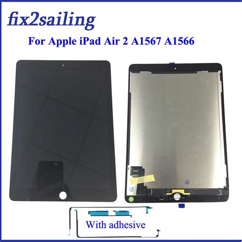 9 7 Lcds For Apple Ipad Air 2 Ipad 6 A1567 A1566 Lcd Display With