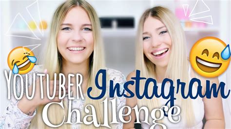 Youtuber Instagram Challenge Mit Bibisbeautypalace Dagi Bee Youtube