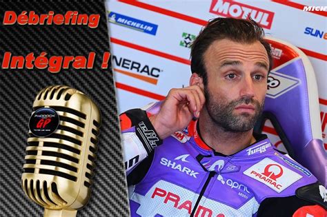 MotoGP Valencia J3 Debriefing Johann Zarco (Ducati/Ab): “The biggest scare of the end of the ...