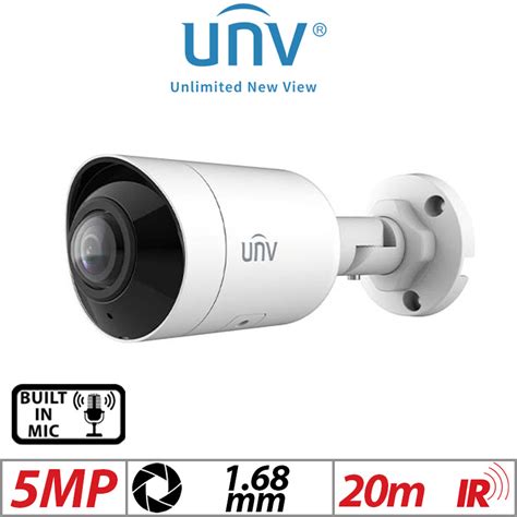 5MP UNIVIEW HD WIDE ANGLE INTELLIGENT IR FIXED BULLET NETWORK CAMERA