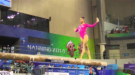 Kyla Ross Beam 2014 World Championships Qualifications Youtube