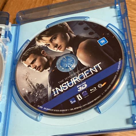 Insurgent Blu Ray 3d Blu Ray And 2d Blu Ray Region B The Divergent