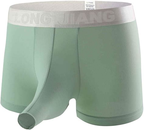 QiFei Herren Sexy Elephant Bulge Boxer Briefs Shorts Unterhose Silky