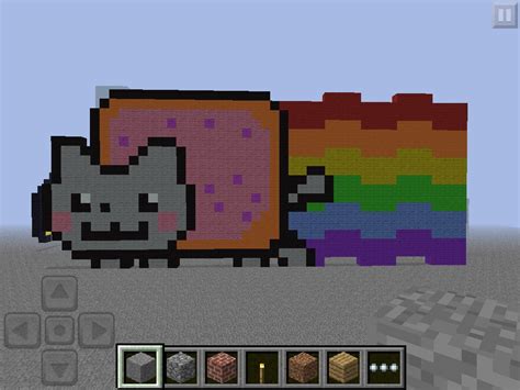 Easy Minecraft Pixel Art Cat