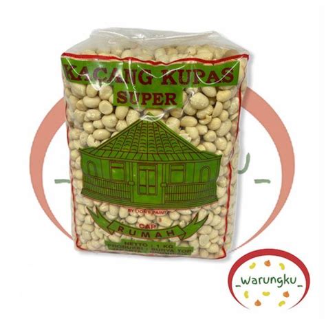 Kacang Kupas Tuban Rumah Ijo 1kg Kualitas Super Lazada Indonesia