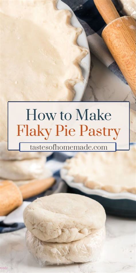 How To Make Flaky Pie Pastry