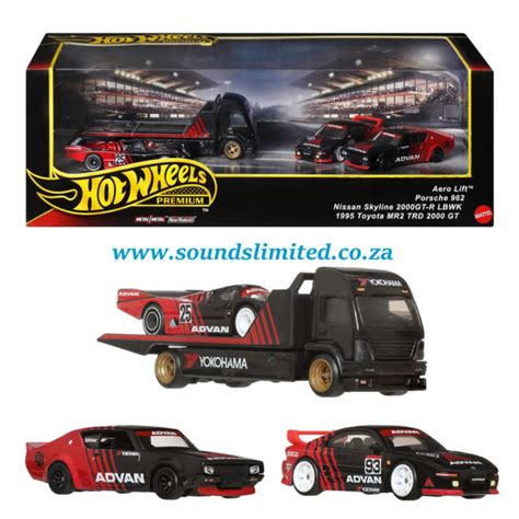 Hot Wheels Premium Collector Advan Display Set Jbm Sounds Limited