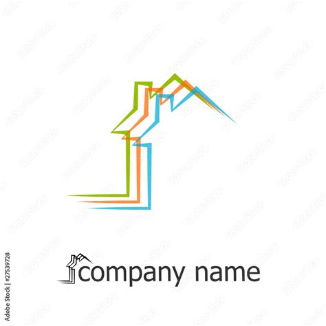 logo maison Stock Vector | Adobe Stock