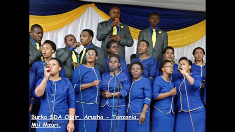 Mji Mzuri Audio Burka Sda Choir Arusha Tanzania Youtube