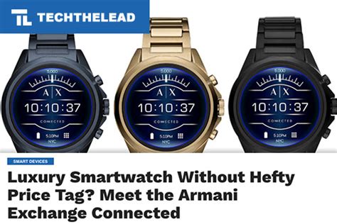 A|X Launches the Brand’s First-Ever Touchscreen Smartwatch | Fossil Group