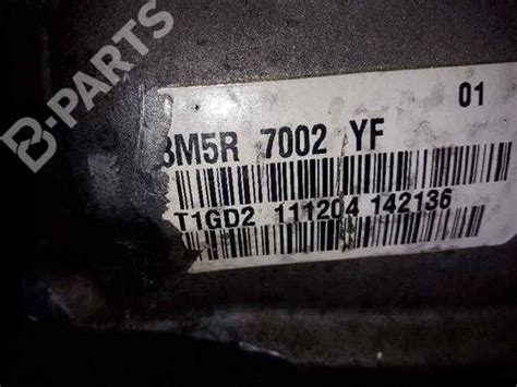 Manual Gearbox Mazda Bk Di Turbo M Yf B Parts