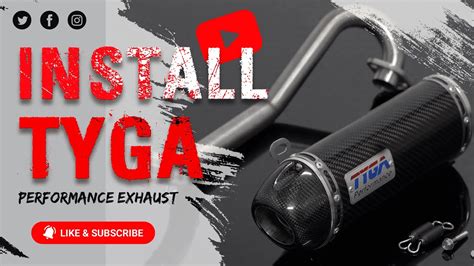 Honda Grom High Mount TYGA Exhaust YouTube