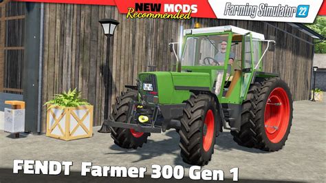 FS22 FENDT Farmer 300er Series V1 0 1 8 UPDATE Farming Simulator