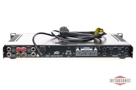 Peavey Cs X Professional X W Amplifier