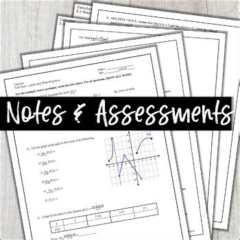 Differential Calculus Curriculum Bundle By Hoff Math TPT