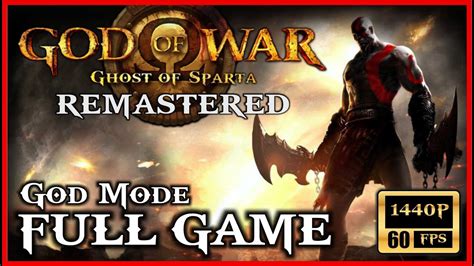 GOD OF WAR Ghost Of Sparta FULL GAME Walkthrough Part 1 God Mode