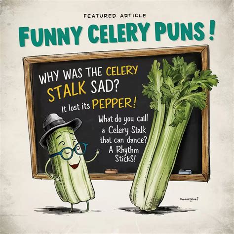 95 Celery Puns Jokes And One Liners