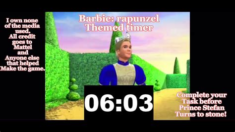 Barbie As Rapunzel A Creative Adventure 10 Minute Timer For Kids