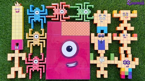 Looking For Numberblocks RAINBOW 1200 Mini Fanmade NEW ASMR