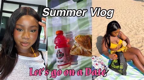 Summer Vlog Going On A Date GRWM Chitchat Romanticizing Life