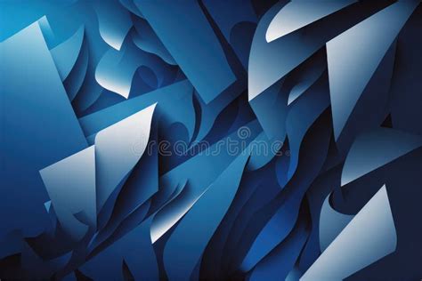 Oxford Blue: Simple and Modern Corporate Vector Background. Generative AI Stock Illustration ...