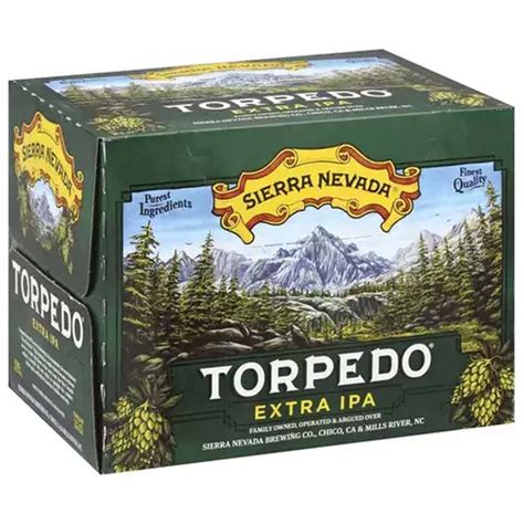 Sierra Nevada Beer Torpedo Extra Ipa Bottles Pack Of 12 Foodland