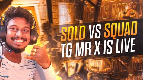 Bgmi Solo Vs Squad Tamil Bgmi Live Tamil Bgmi Tamil Live