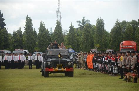 Kapolri Pimpin Apel Pasukan Operasi Puri Agung 2022 Sonora Bali Official