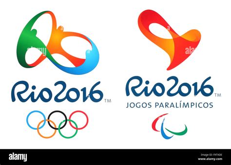 Official Logos Of The 2016 Summer Olympic Games In Rio De Janeiro